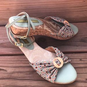 Cydney Mandel Wedged Sandals